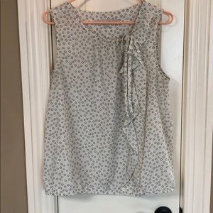 Loft summer sleeveless dress blouse